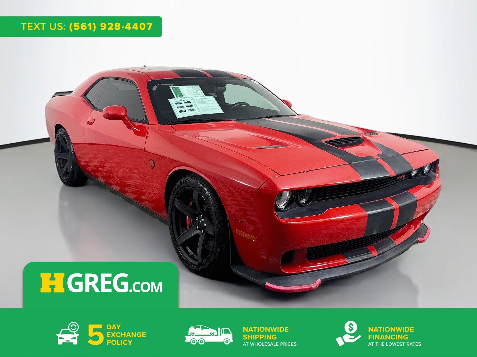 Used 2016 Dodge Challenger SRT Hellcat RWD image 1