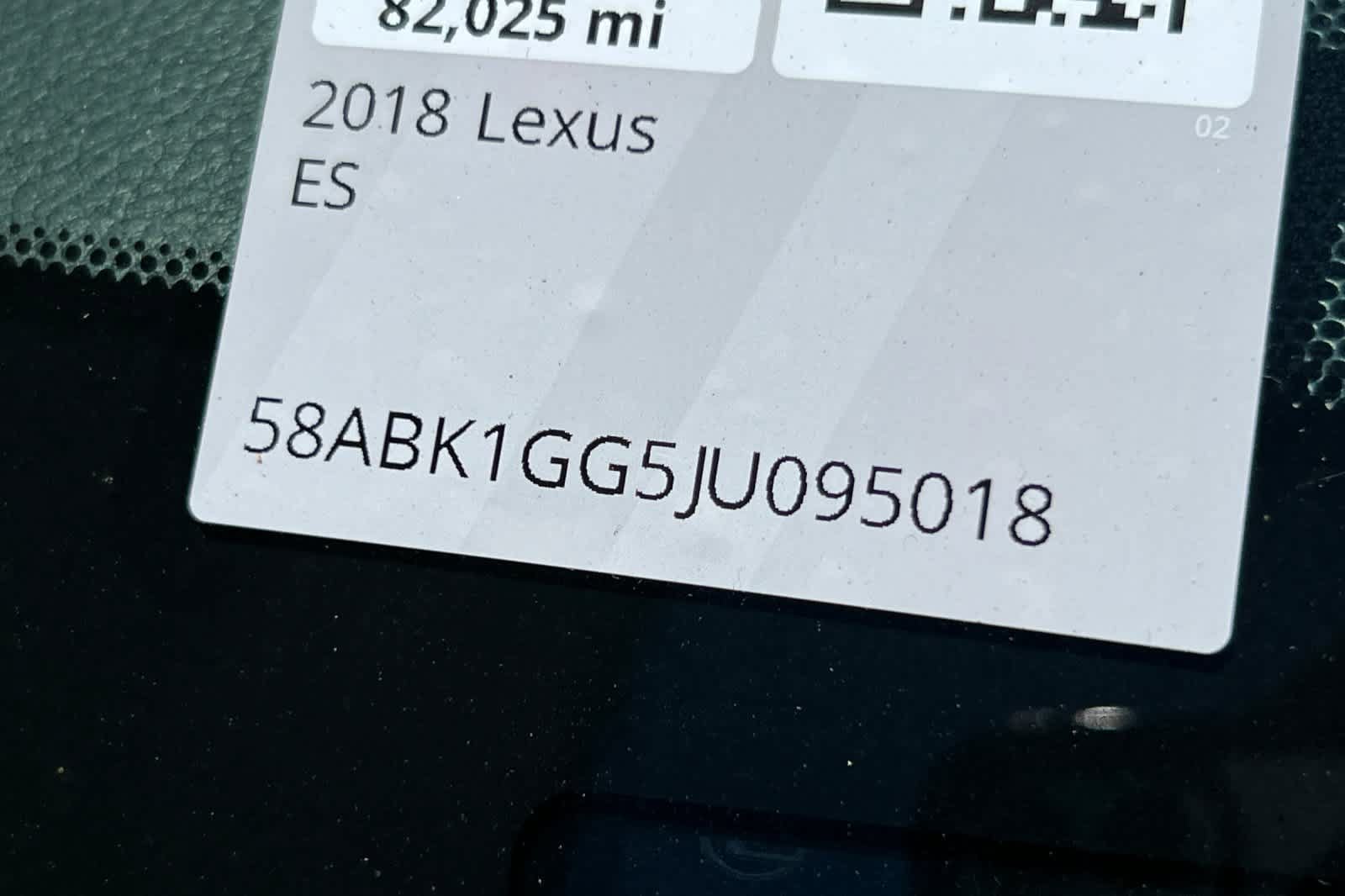 Used 2018 Lexus ES 350 w/ Navigation System Package FWD image 23
