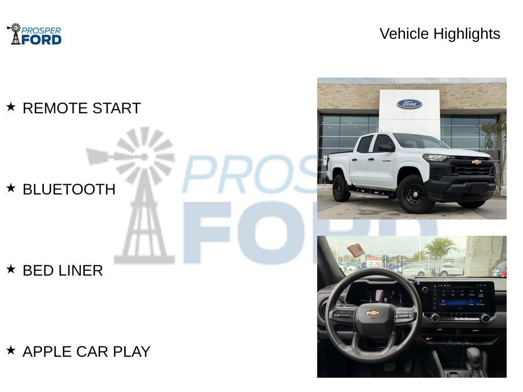 Used 2023 Chevrolet Colorado W/T w/ WT Convenience Package II RWD image 5