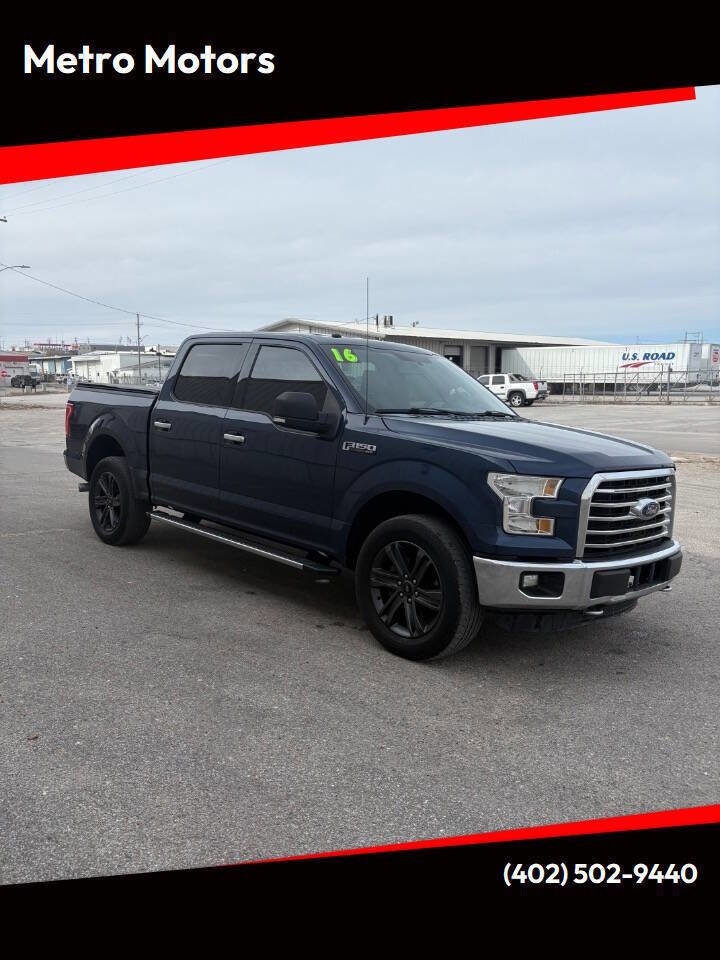 Used 2016 Ford F150 XLT w/ Equipment Group 302A Luxury AWD/4WD image 1