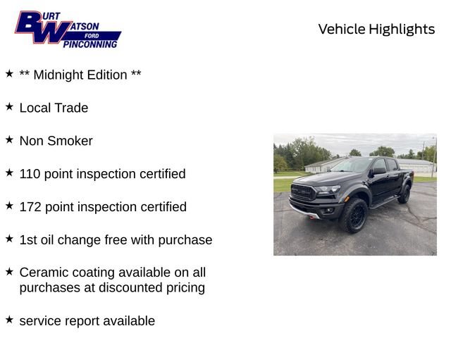 Used 2022 Ford Ranger XLT w/ Equipment Group 302A High AWD/4WD image 8