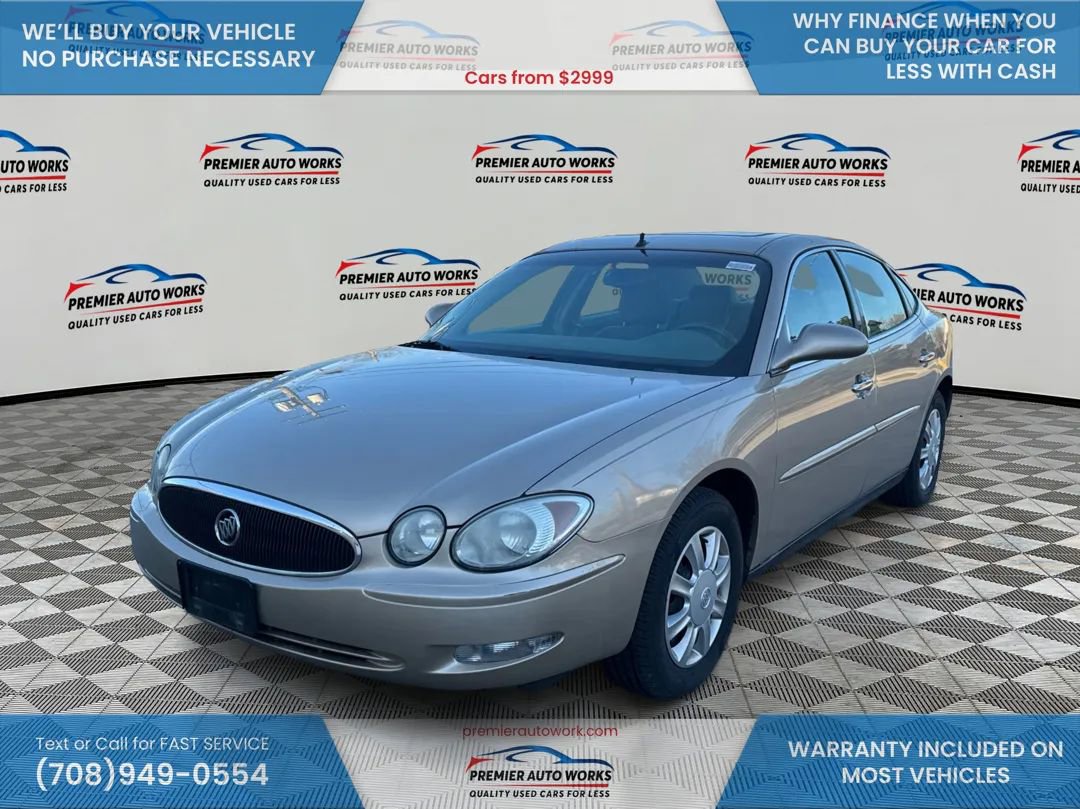 Used 2005 Buick LaCrosse CX w/ Silver Convenience Package