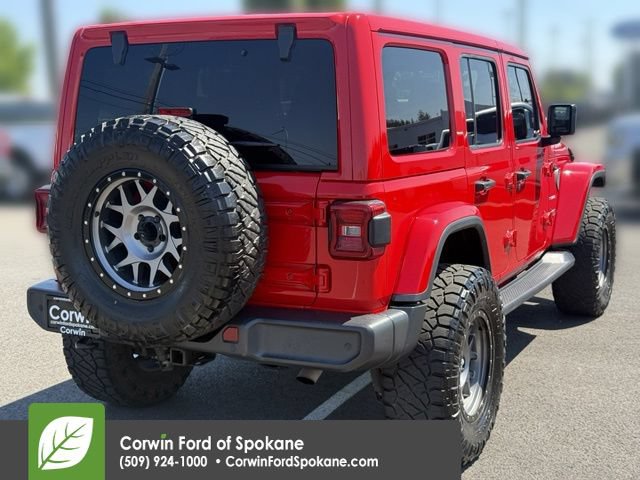 Used 2018 Jeep Wrangler Unlimited Sahara w/ Safety Group AWD/4WD image 14