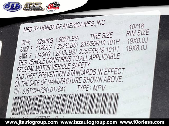 Used 2019 Acura RDX AWD w/ Advance Package image 21