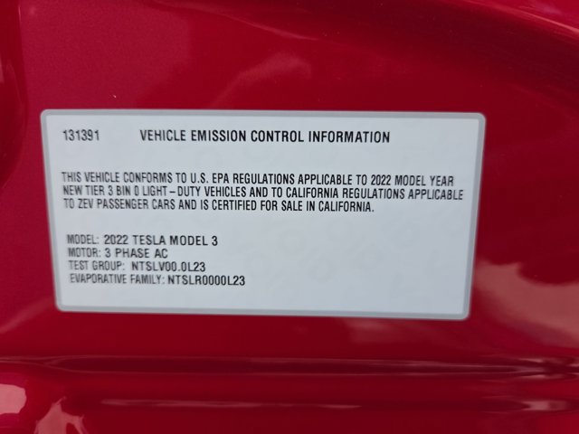 Used 2022 Tesla Model 3 Performance AWD/4WD image 22