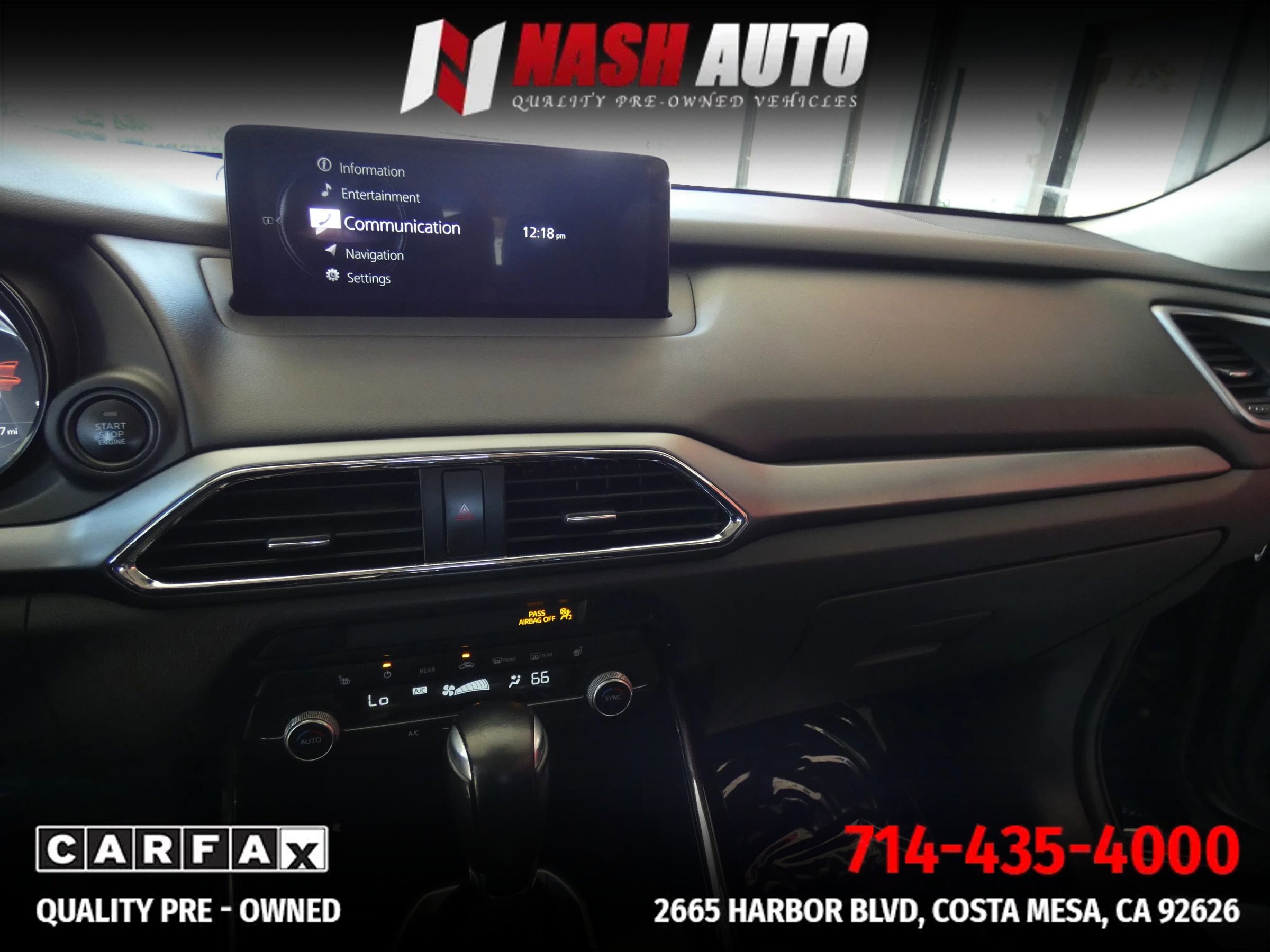 Used 2022 MAZDA CX-9 Sport AWD/4WD image 54