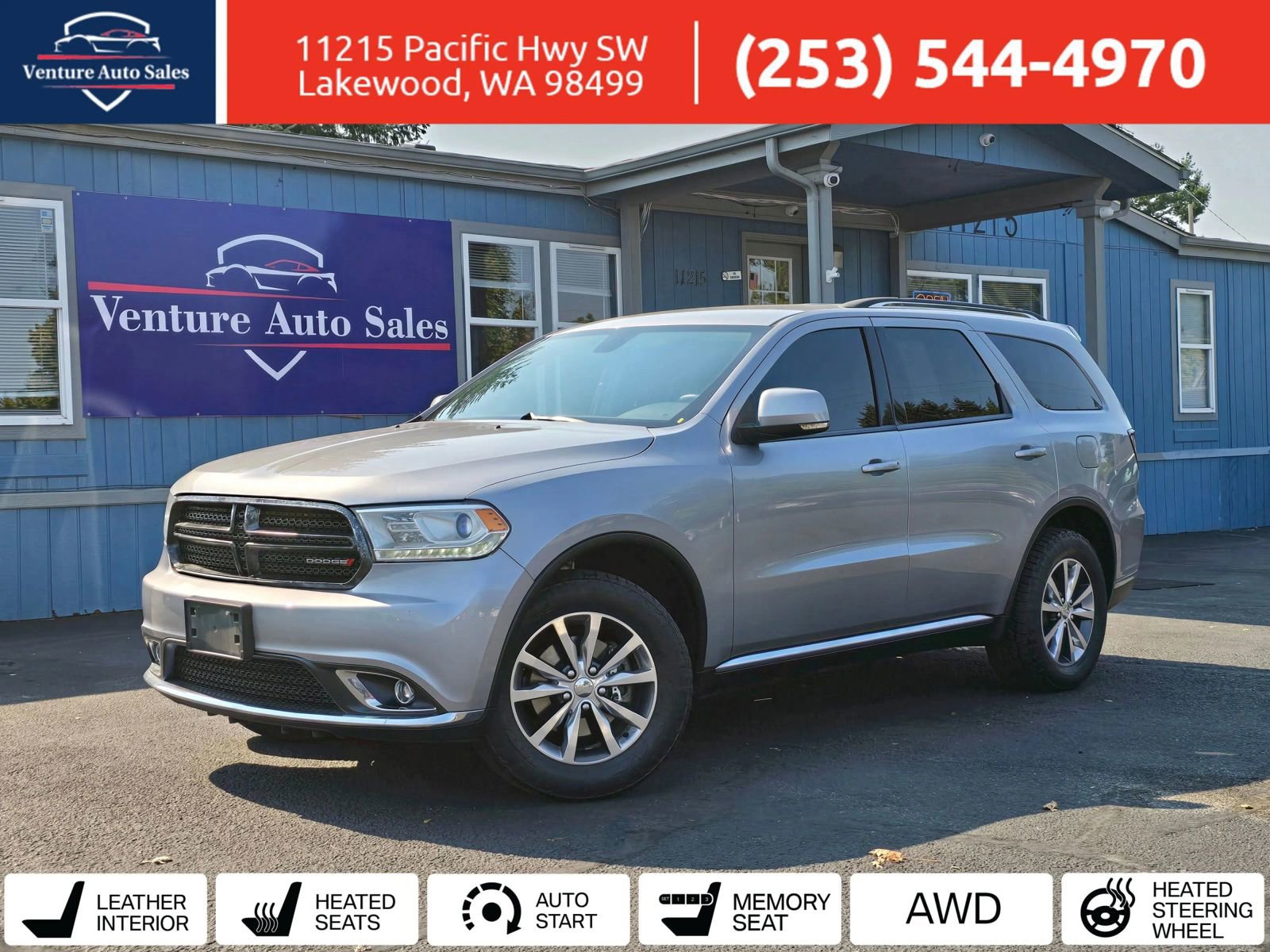 Used 2016 Dodge Durango Limited w/ Nav & Power Liftgate Group