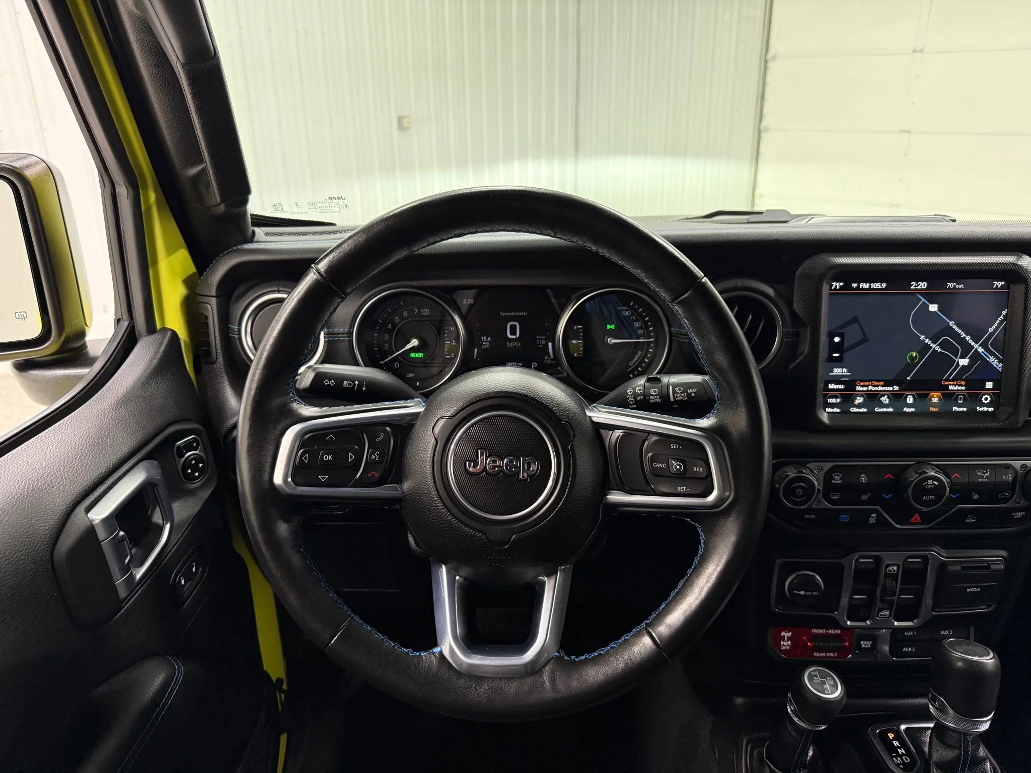 Used 2023 Jeep Wrangler Unlimited Rubicon 4xe w/ Cold Weather Group image 19