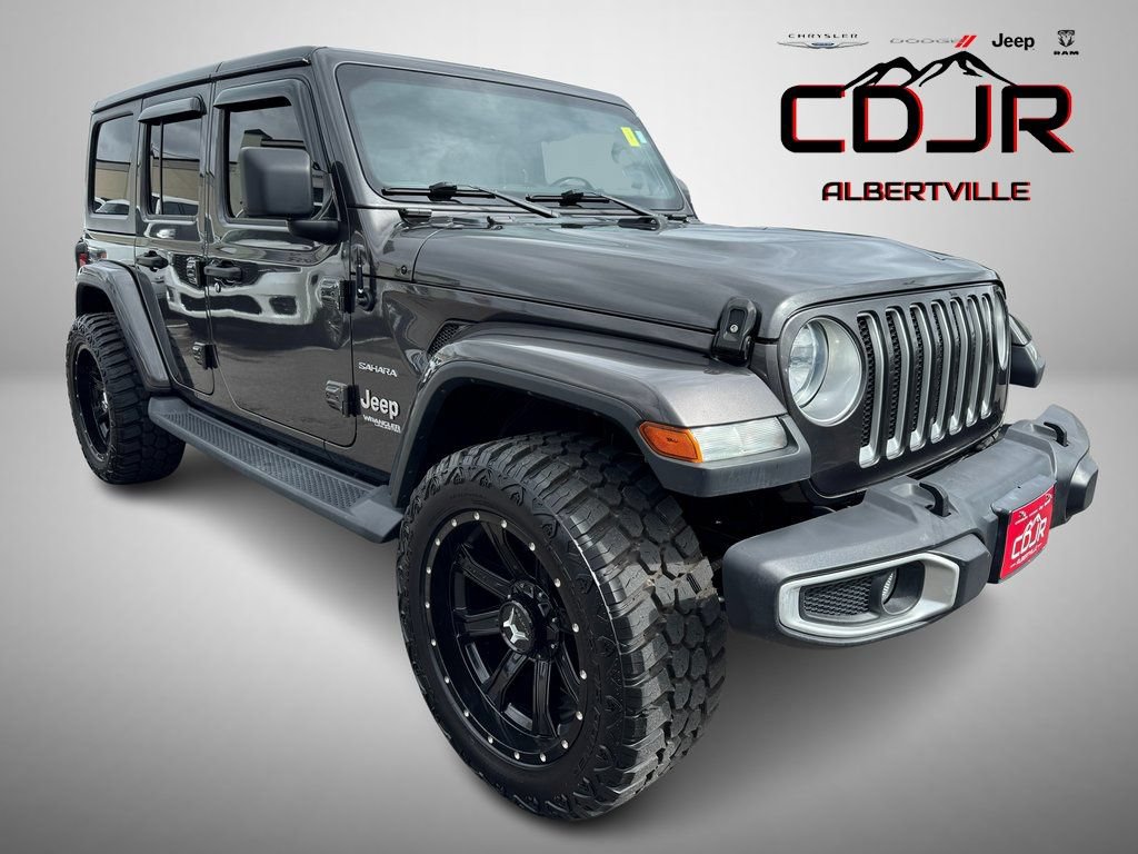 Used 2020 Jeep Wrangler Unlimited Sahara AWD/4WD image 1