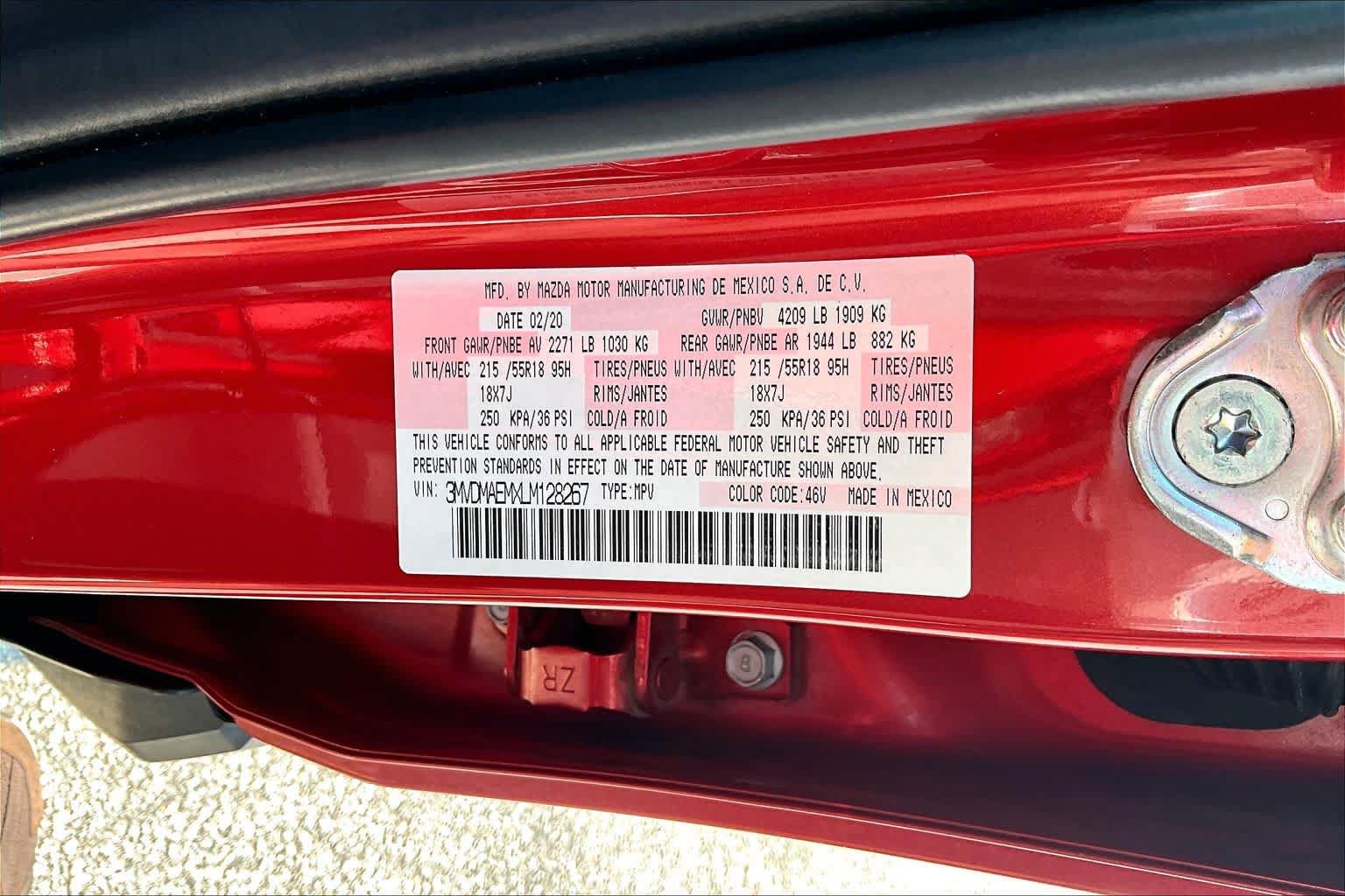 Used 2020 MAZDA CX-30 FWD w/ Premium Package image 37
