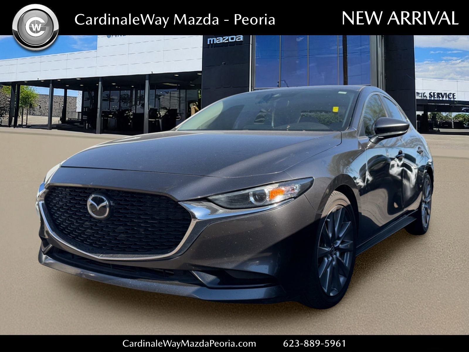 Used 2021 MAZDA MAZDA3 s FWD image 1