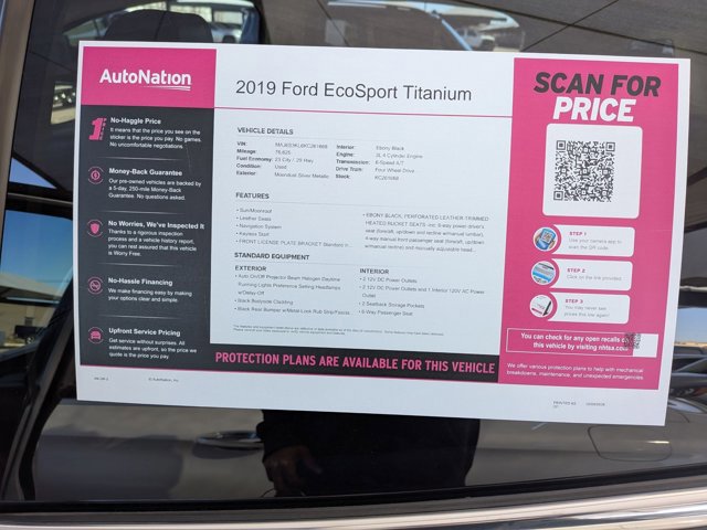 Used 2019 Ford EcoSport Titanium image 23