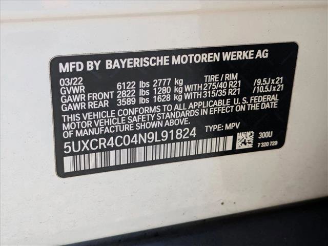 Used 2022 BMW X5 sDrive40i w/ Premium Package RWD image 15