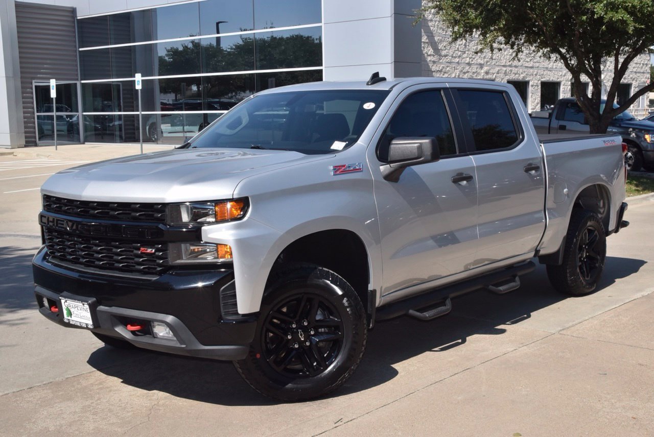 Used 2021 Chevrolet Silverado 1500 Custom Trail Boss AWD/4WD image 40
