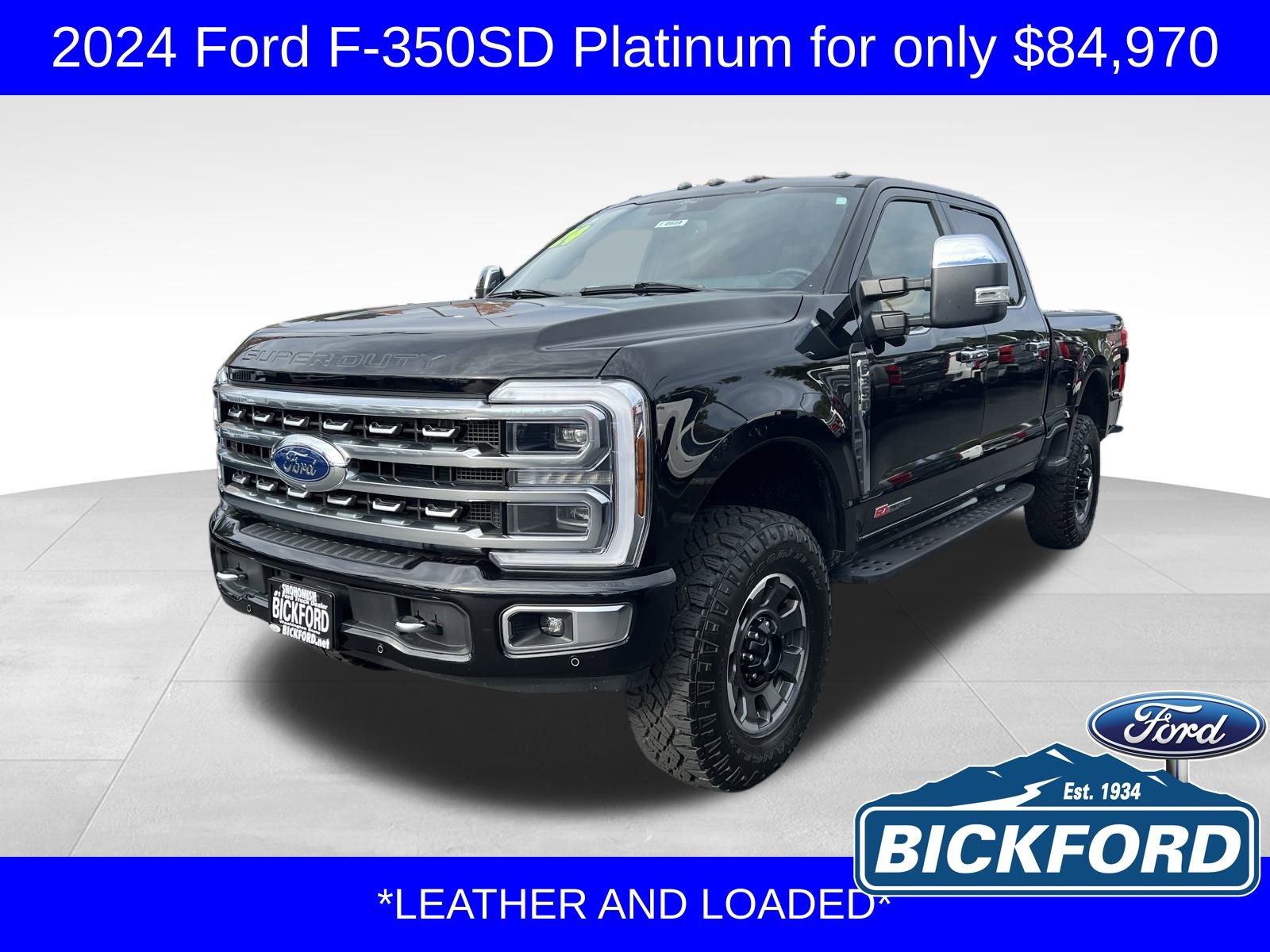 Used 2024 Ford F350 Platinum w/ Tremor Off-Road Package