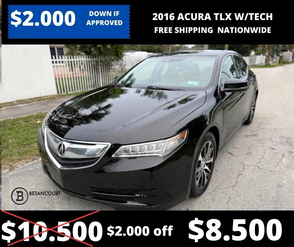 Used 2016 Acura TLX w/ Technology Package