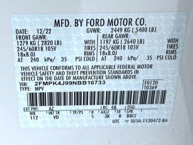 Used 2022 Ford Edge SEL w/ Convenience Package AWD/4WD image 25
