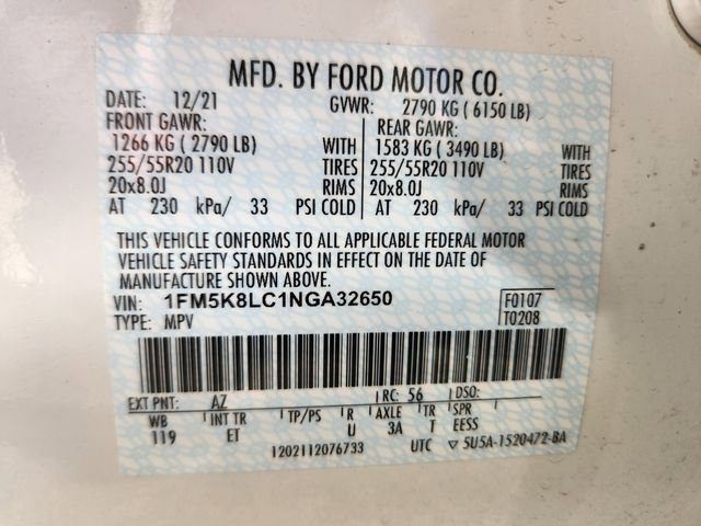 Certified 2022 Ford Explorer King Ranch w/ Class IV Trailer Tow Package image 29