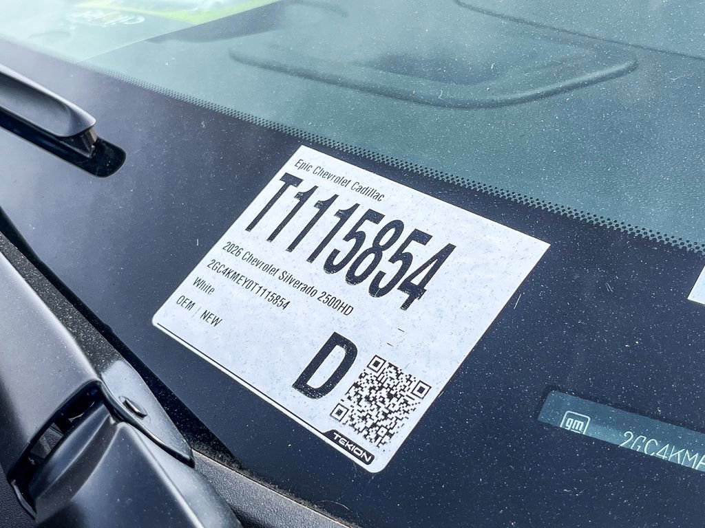 New 2026 Chevrolet Silverado 2500 Custom w/ Custom Value Package image 26