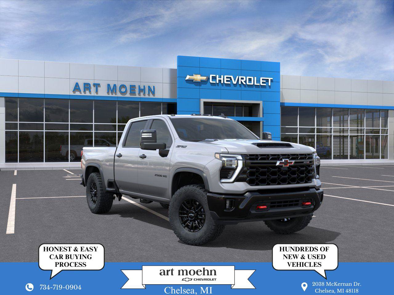 New 2026 Chevrolet Silverado 2500 ZR2 w/ LPO, Dark Essentials Package