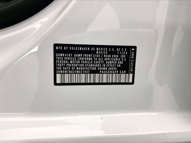 New 2026 Volkswagen Jetta S image 14