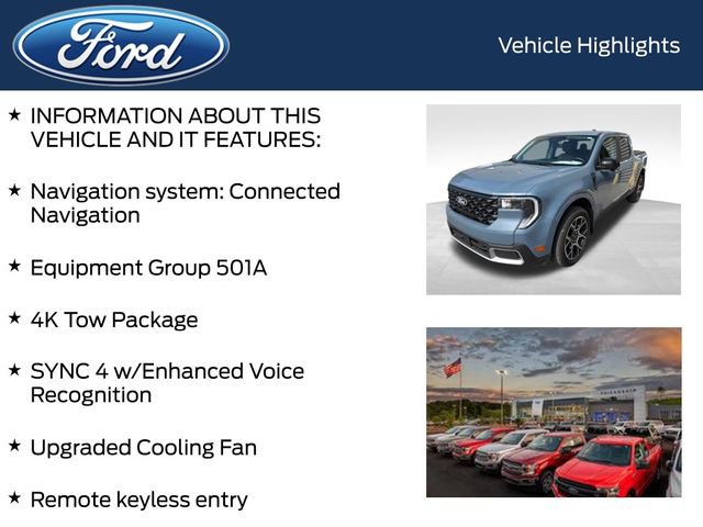 Certified 2025 Ford Maverick Lariat w/ 4K Tow Package AWD/4WD image 4