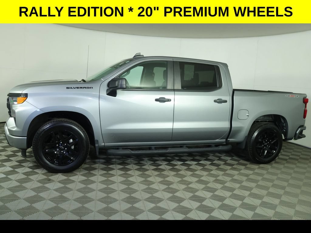 Used 2023 Chevrolet Silverado 1500 Custom w/ Rally Edition AWD/4WD image 7
