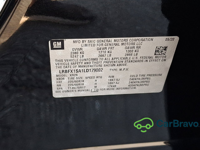 Certified 2020 Buick Envision Preferred AWD/4WD image 29