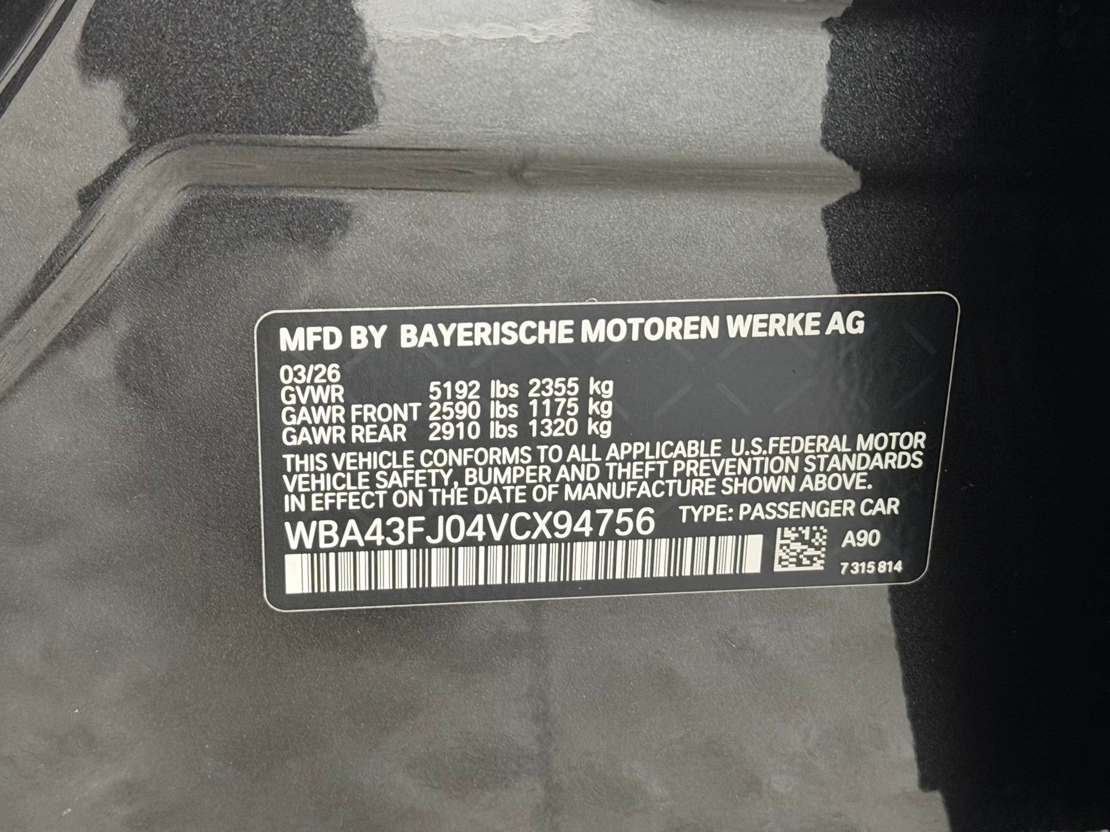 New 2027 BMW 530i w/ M Sport Package RWD image 19