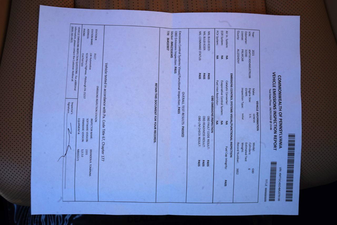 Used 2021 Genesis G80 3.5T w/ Prestige Package image 89