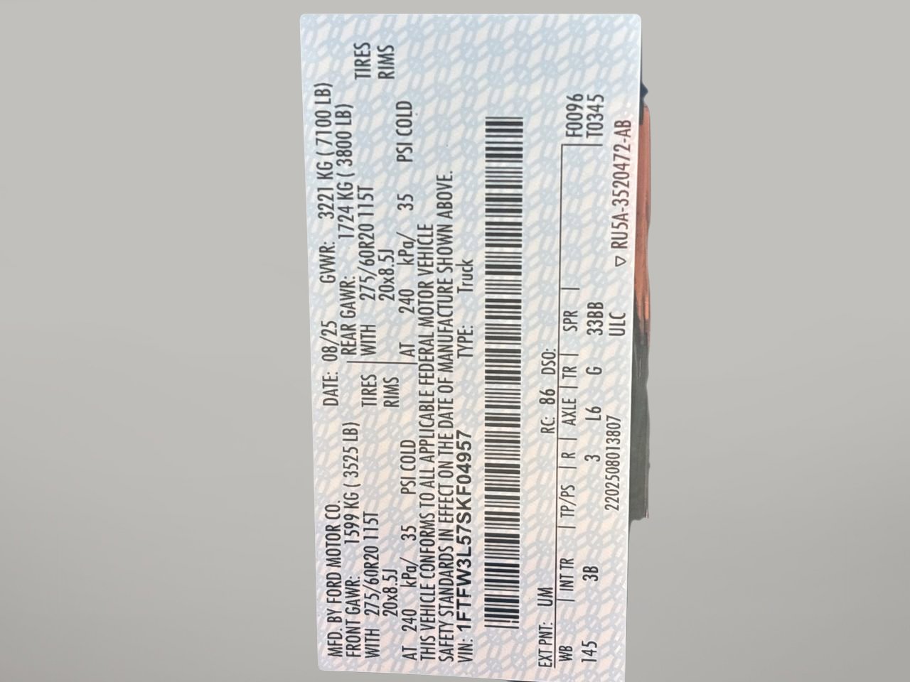 New 2025 Ford F150 XLT w/ Equipment Group 303A High image 38