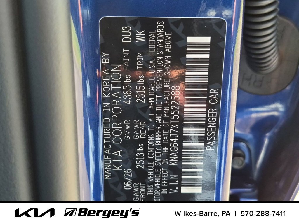 New 2026 Kia K5 GT-Line w/ GT-Line Premium Package FWD image 38
