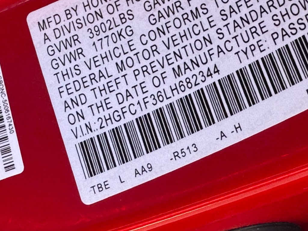 Used 2020 Honda Civic EX image 32
