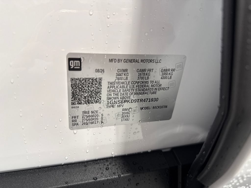 New 2026 Chevrolet Tahoe Z71 w/ Z71 Off-Road Package AWD/4WD image 29