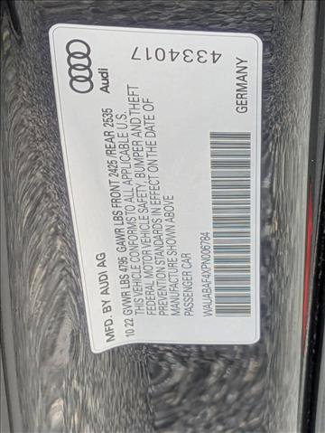 Certified 2023 Audi A4 2.0T Premium w/ Convenience Package image 27