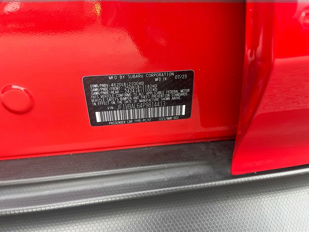 Used 2023 Subaru WRX Limited AWD/4WD image 33