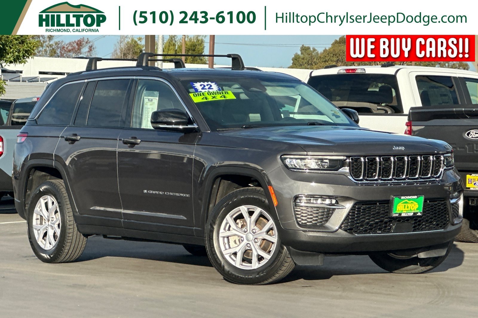 Used 2022 Jeep Grand Cherokee Limited AWD/4WD image 1
