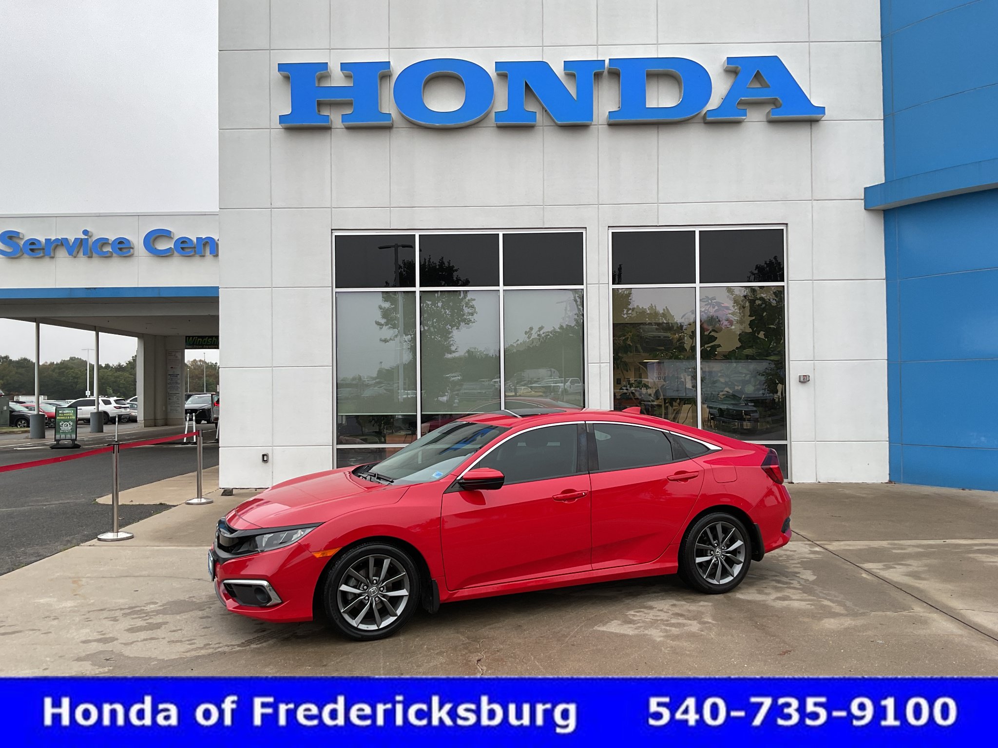 Certified 2021 Honda Civic EX image 1