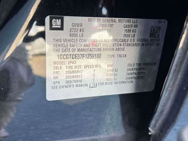 Used 2015 Chevrolet Colorado Z71 image 19