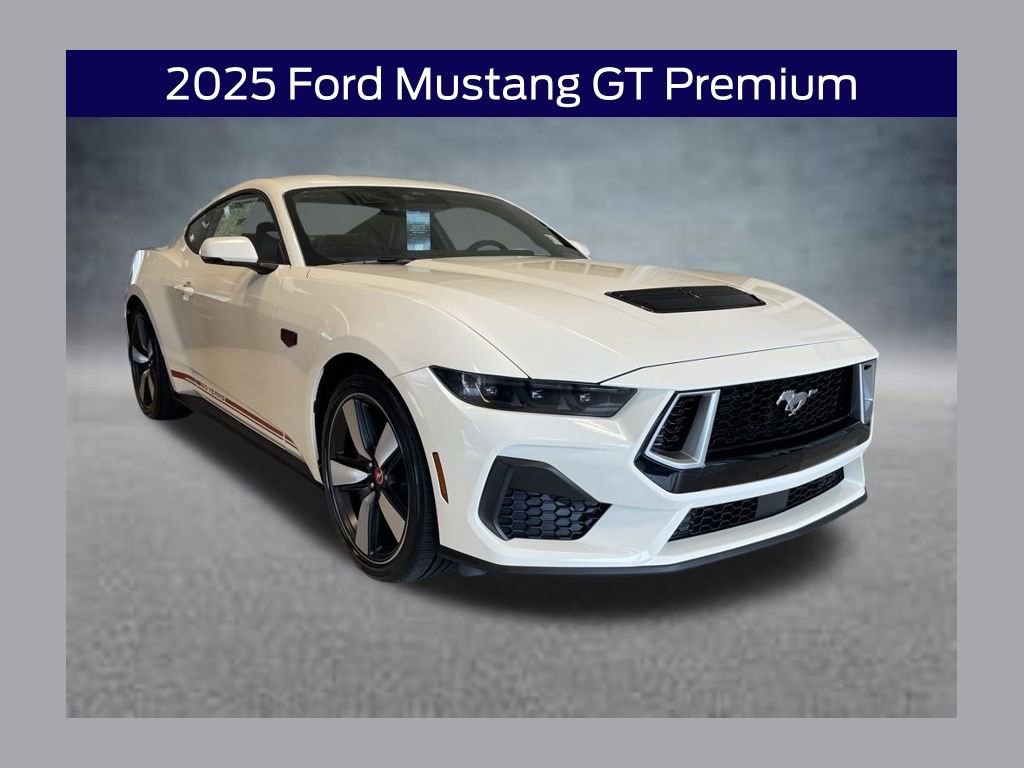 New 2025 Ford Mustang GT Premium w/ 60th Anniversary Package RWD image 1