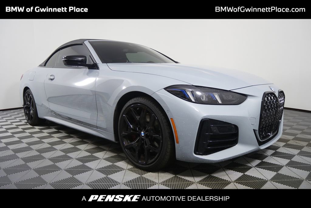 Certified 2025 BMW 430i xDrive Convertible w/ M Sport Package