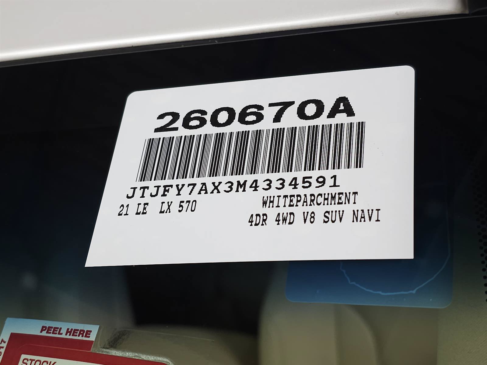 Certified 2021 Lexus LX 570 4WD w/ Luxury Package image 37