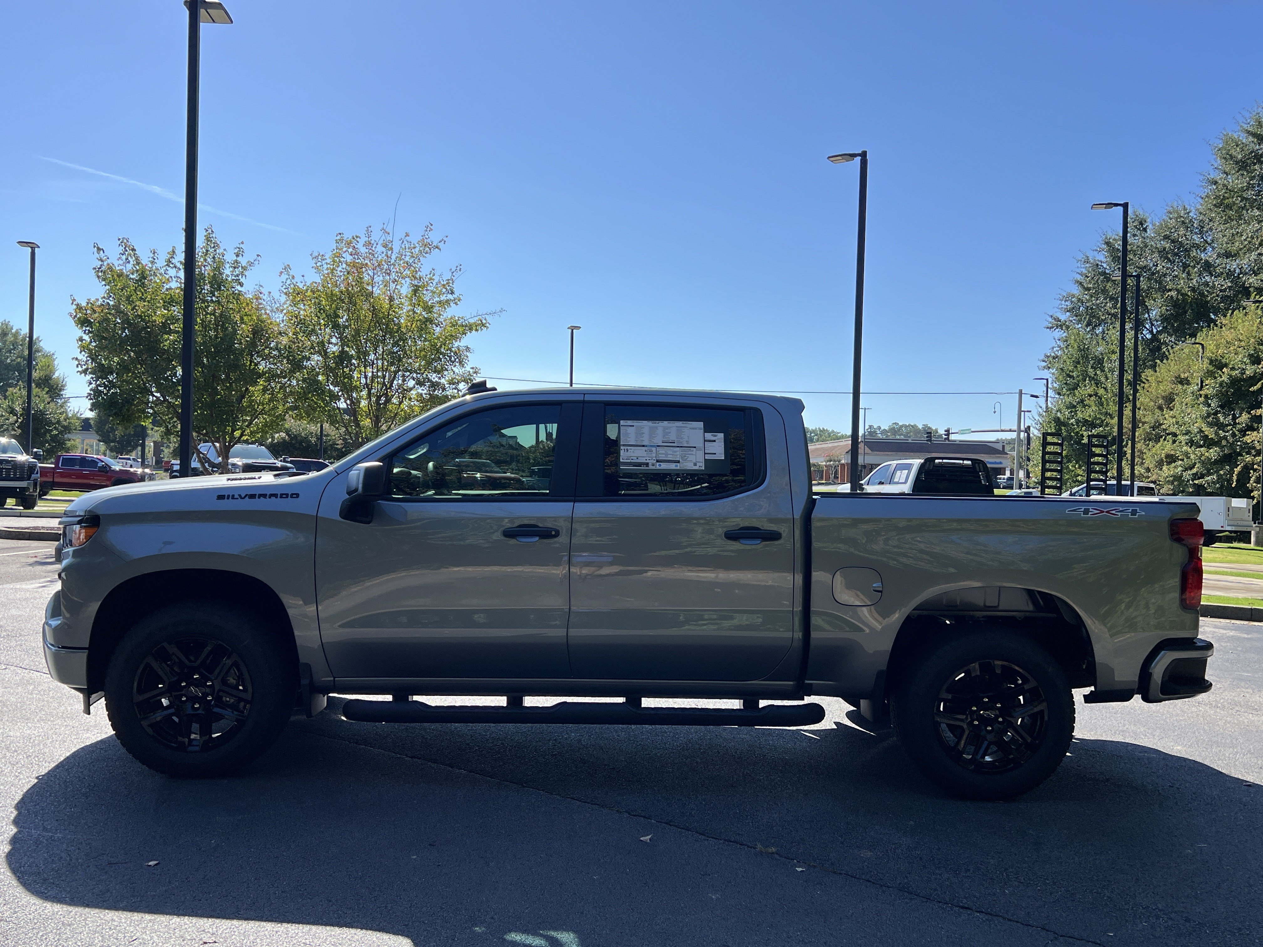 New 2026 Chevrolet Silverado 1500 Custom w/ Turbomax Blackout Package AWD/4WD image 6