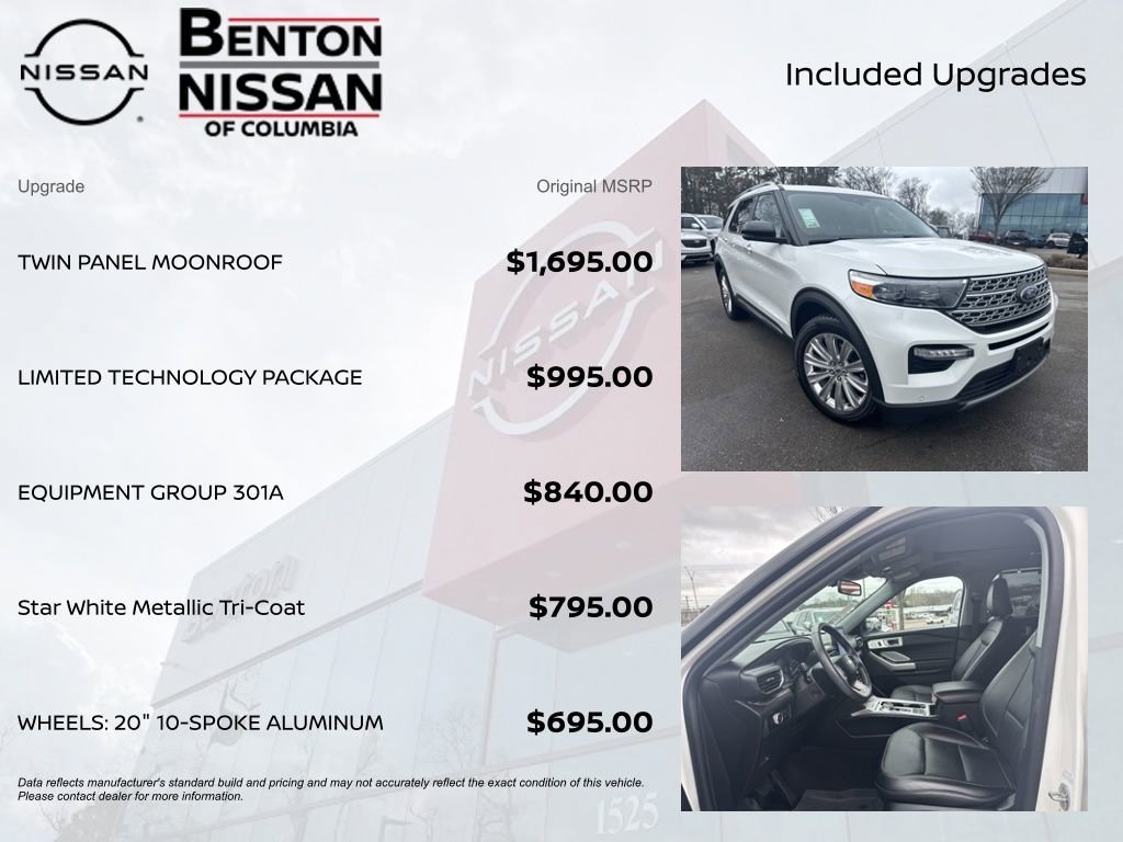 Used 2023 Ford Explorer Limited w/ Limited Technology Package image 6