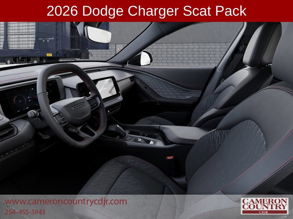 New 2026 Dodge Charger Scat Pack w/ Blacktop Package AWD/4WD image 22