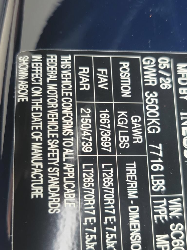 New 2026 INEOS Grenadier Station Wagon AWD/4WD image 32