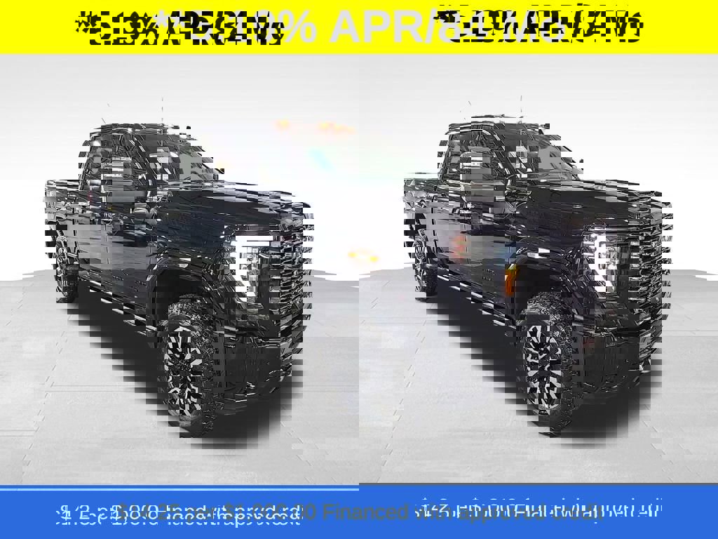 New 2026 GMC Sierra 3500 Denali Ultimate w/ LPO, Black Badging Package