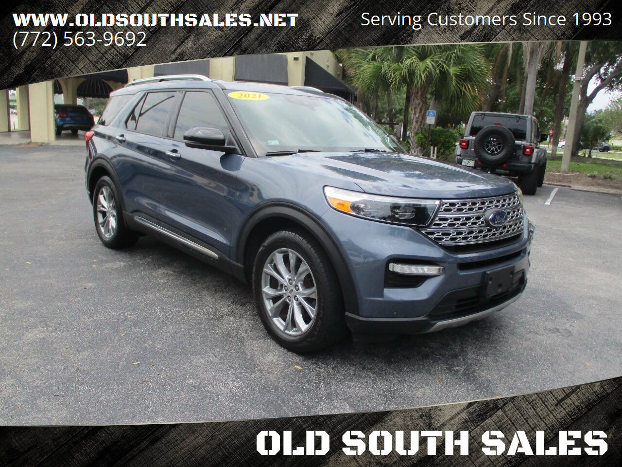 Used 2021 Ford Explorer Limited w/ Equipment Group 301A RWD image 1