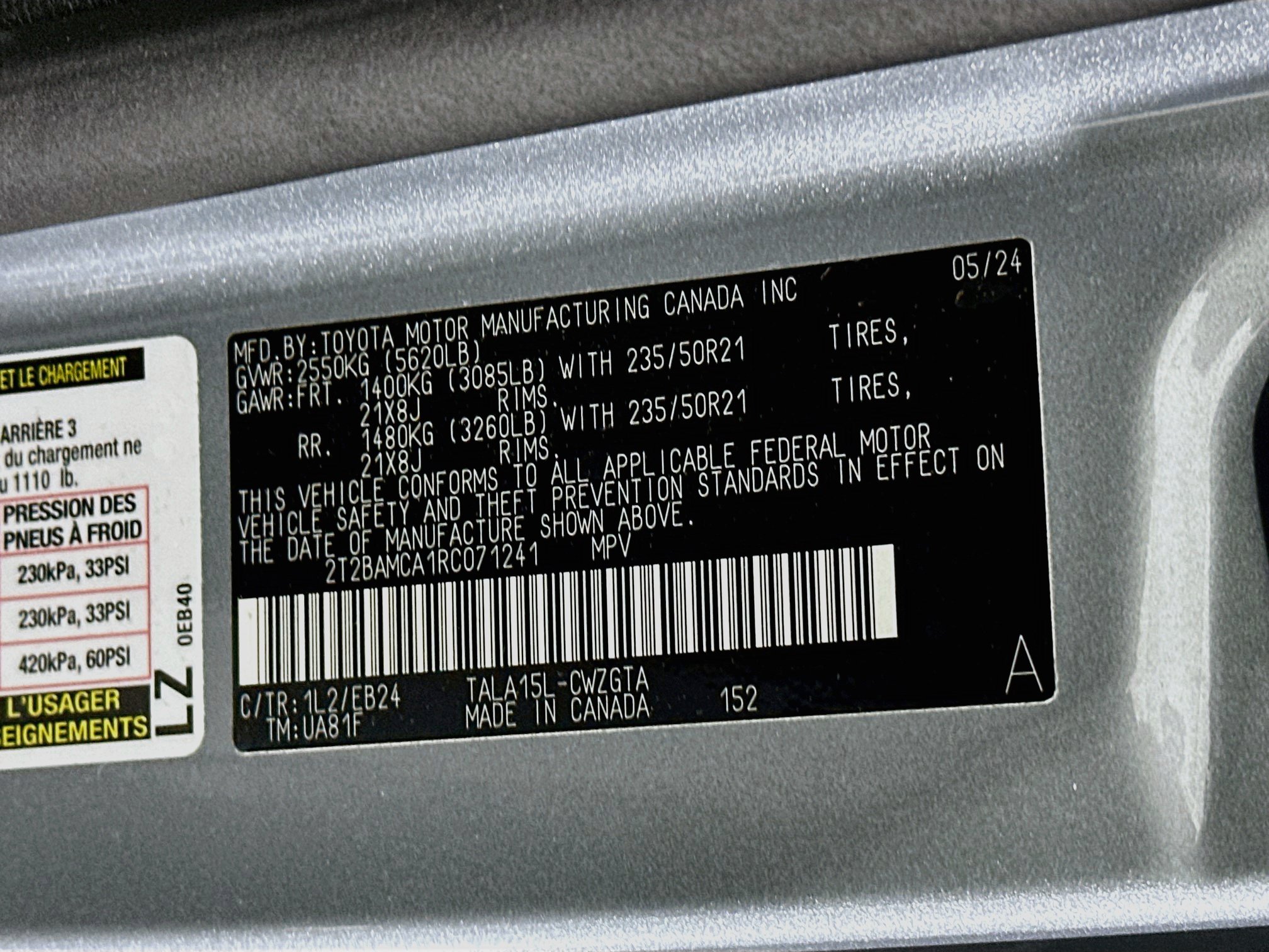 Used 2024 Lexus RX 350 F Sport w/ Convenience Package AWD/4WD image 12