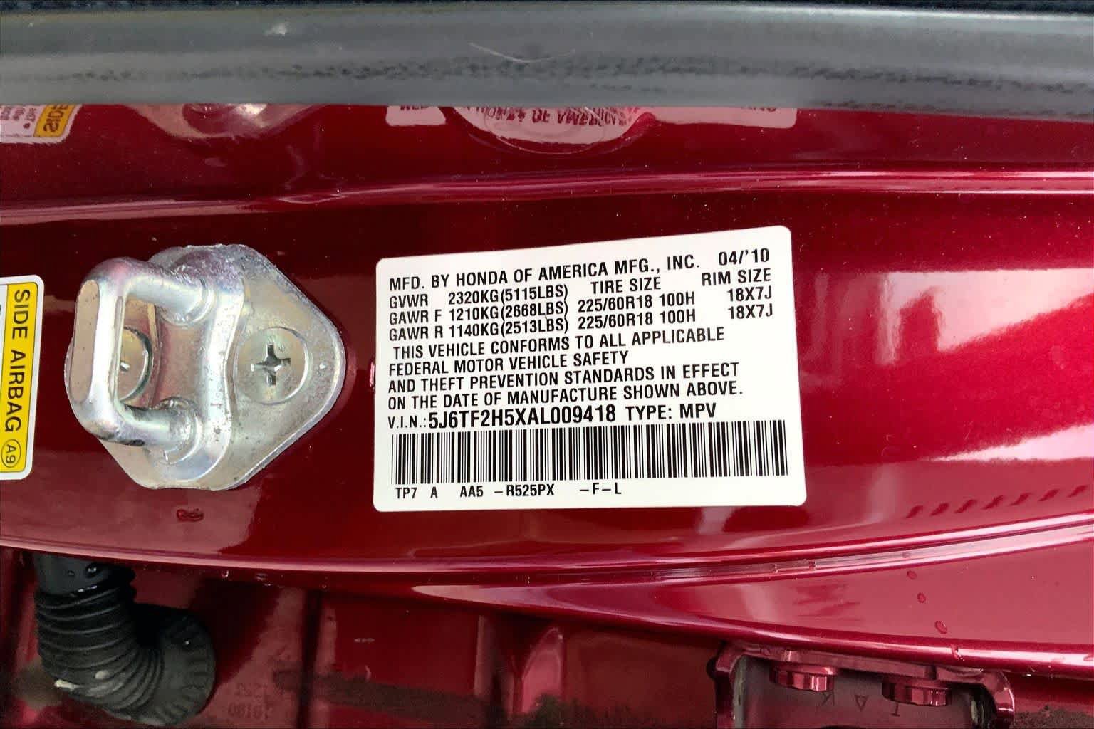 Used 2010 Honda Crosstour EX-L image 32
